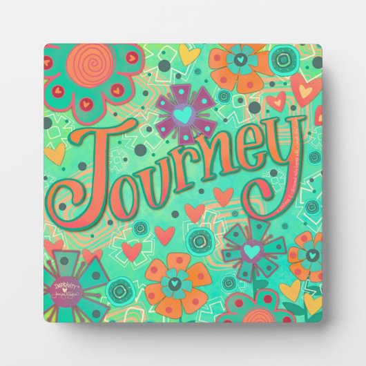 Leuke vrolijke Aqua Journey Custom Fotoplaat (Voorkant)