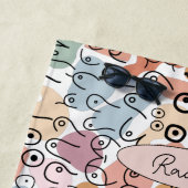 leuke vrouw feministe strandlaken (In situ)