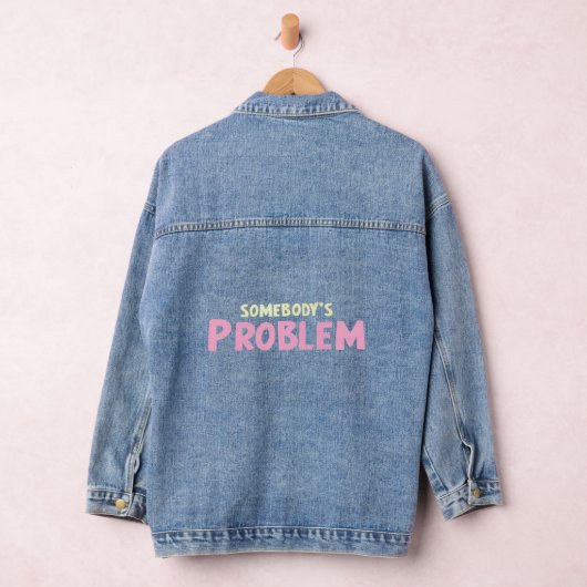 Leuke Wallen Merch Somebody's Problem Outfit 2022 Denim Jacket (Hangar)