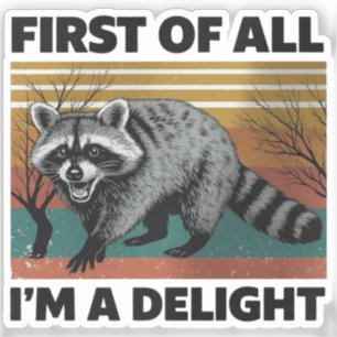 Leuke Wasbeer Citaten - Allereerst Ben Ik Een Geno Sticker