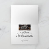 Leuke Wasbeer Nu Je MET PENSIOEN BENT Kaart (Binnen)