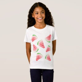 Leuke Watermeloen Meisjes 'Fine Jersey T-shirt