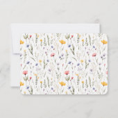 Leuke Waterverf Baby Hedgehog Bedankkaart (Achterkant)