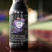 Leuke Waterverf Liefde Potion Spell Halloween Sparkling Wijnetiket