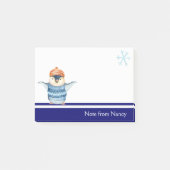 Leuke Waterverf Pinguïn Post-it® Notes (Voorkant)