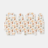 Leuke Waterverf pompoenpatroon Bedankdoosjes (Uitgevouwen)