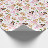 Leuke Waterverf Royal Princess Cadeaupapier (Hoek)