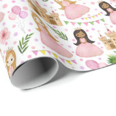 Leuke Waterverf Royal Princess Cadeaupapier (Rol Hoek)