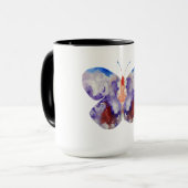 Leuke Waterverf vlinder kunst Mok (Voorkant links)