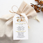 Leuke weetjes Visser Derby Baby Shower Bedankt Cadeaulabel