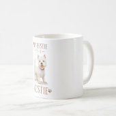 Leuke Westie Dog Quote Koffiemok (Voorkant rechts)
