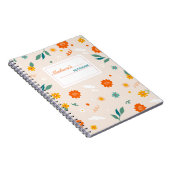 Leuke Wildflower Notitieboek (Rechterzijde)