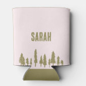 Leuke winter ski snowboard vrijgezellenfeestje blikjeskoeler (Achterkant)