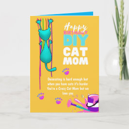 Leuke zelfgemaakte verjaardag van CAT MOM - Dol op Kaart
