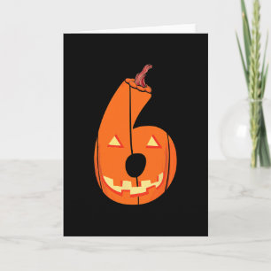 Leuke Zes Zeven 6 7 Meme Design Koppels Halloween Kaart