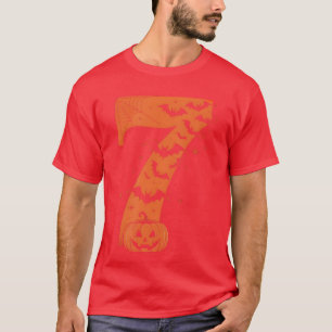 Leuke Zes Zeven 6 7 Meme Design Paren Halloween T-shirt