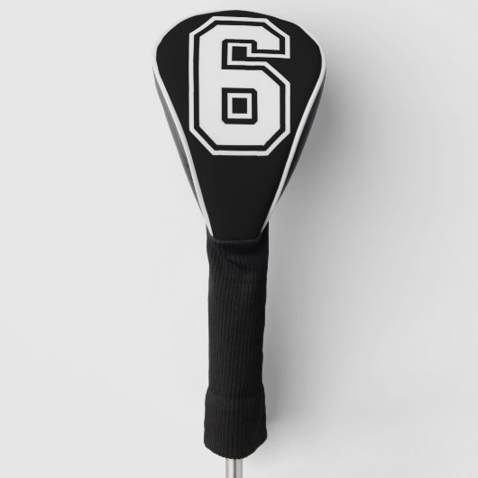 Leuke zes zeven 6 7 meme golfheadcover (Voorkant)