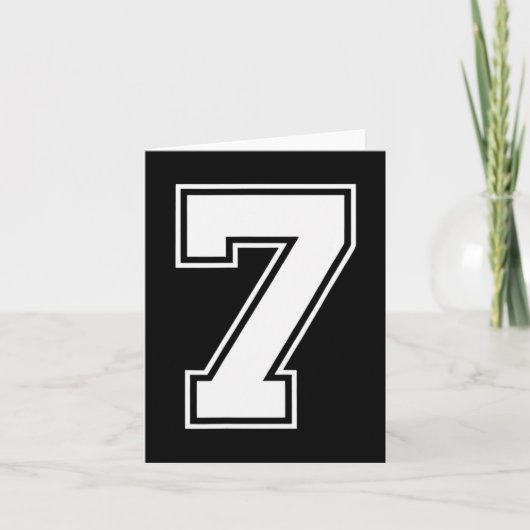 Leuke zes zeven 6 7 Meme ontwerp  Kaart (Voorkant)