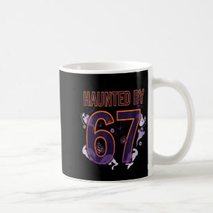 Leuke Zes Zeven 6 7 Meme Ontwerp Koppels Halloween Koffiemok