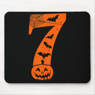 Leuke Zes Zeven 6 7 Meme Ontwerp Koppels Halloween Muismat