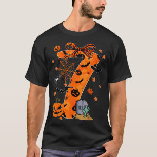 Leuke Zes Zeven 6 7 Meme Ontwerp Koppels Halloween T-shirt
