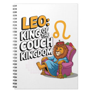 Leuke Zodiac Leeuw ontwerp Notitieboek