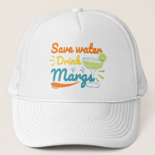 Leuke Zomer Margarita Sla Water Op, Drink Margs Trucker Pet