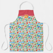 Leuke zomer stijlvol monogram schort (Voorkant)