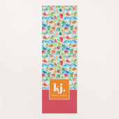 Leuke zomer stijlvol monogram yogamat (Voorkant)