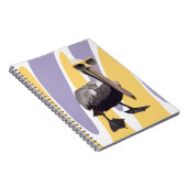 Leuke Zomervibes Pelikaan Vogel Notitieboek (Rechterzijde)