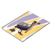 Leuke Zomervibes Pelikaan Vogel Notitieboek (Linkerzijde)