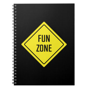 Leuke Zone Verkeersbord Spiraal Notitieboek