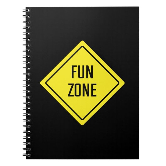 Leuke Zone | Verkeersbord | Spiraal Notitieboek (Voorkant)