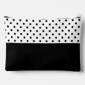 Leuke Zwarte Witte Stip Persoonlijke Naam Etui (Achterkant)