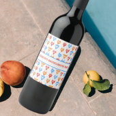 Leuke Zwempak Pool Feest Persoonlijke Bachelorette Sparkling Wijnetiket