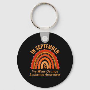 Leukemia Awareness In September We Wear Orange Rai Sleutelhanger