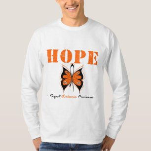 Leukemia Butterfly T-shirt