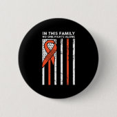 Leukemia Fight Cancer Ronde Button 5,7 Cm (Voorkant)