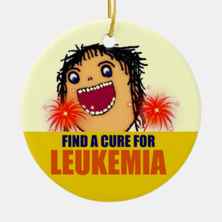 Leukemia Guardian Angel Keramisch Ornament