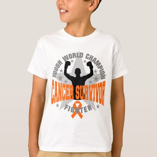 Leukemia Tough World Champion Survivor T-shirt (Voorkant)