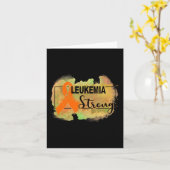 Leukemie Bewustheid 5 Kaart (Gele Bloem)