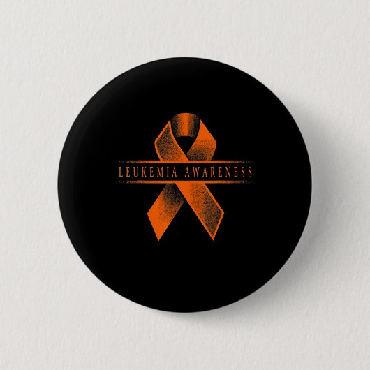 Leukemie Bewustheid Ribbon Ronde Button 5,7 Cm (Voorkant)