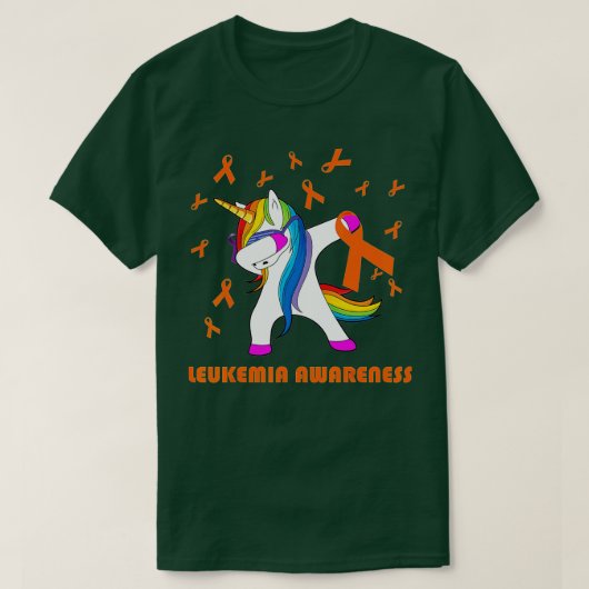 Leukemie Bewustheid T-shirt (Design voorkant)
