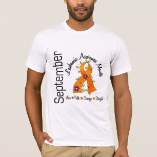 Leukemie Bewustmakende Maand Bloed Lint 1 T-shirt