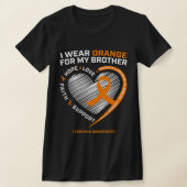 Leukemie Bewustmaking Broeder geeft Kind leukemie  T-shirt (Laagn)