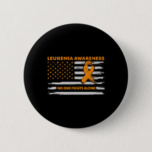 Leukemie Bewustmaking we bestrijden kanker samen m Ronde Button 5,7 Cm