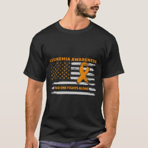 Leukemie Bewustmaking we bestrijden kanker samen m T-shirt