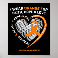 Leukemie Bewustzijn Geloof Hoop Liefde Leukemie Be