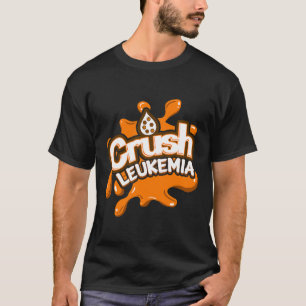 Leukemie bewustzijn genezen bloedkanker strijder t-shirt