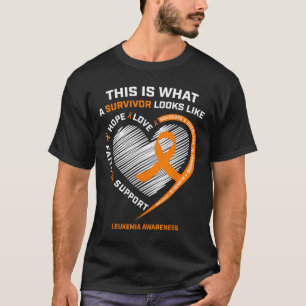 Leukemie Bewustzijn Overlevende Geschenken Mannen T-shirt